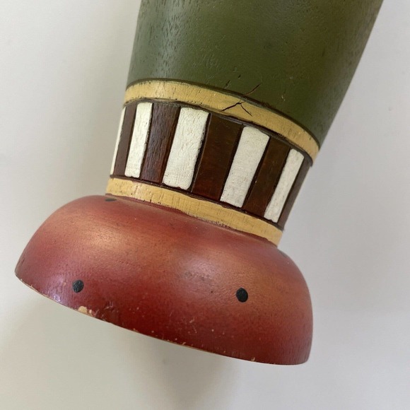 Department 56 Thanksgiving Pilgrim Figurine w/Pitchfork Folk Art Farmhouse Decor - Picture 9 of 14